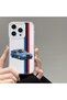 iPhone 15 Pro Compatible Case with Transparent Camera Protection Soft Silicone Phone Case Bmw Pattern - 2