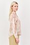 Women Spread Collar Long Sleeves Floral Print Shirt, Multicolor - 2