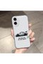 iPhone 16 Compatible Case with Transparent Camera Protection, Soft Silicone Phone Case, Sports Car Pattern