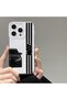 iPhone 15 Pro Compatible Transparent Soft Silicone Case with Camera Protection Phone Case Bmw Pattern - 2