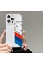 iPhone 16 Pro Max Compatible Case with Transparent Camera Protection, Bmw Pattern Soft Silicone Phone Case - 2