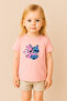 Children's Tshirt 100% Cotton Popular Cartoon Character Patterned Trendy Fancy - 2