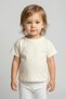 Ecru Set of 2 Cotton Baby T-Shirts Short Sleeve Comfortable Fit 0-3 Years - 4