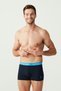 3-Pack, Printed, Men's Boxer Set, 95% Cotton 5% Lycra - 2