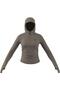 سويت شيرت بني للنساء aSMC STD LS TEE KF4033 - 4