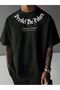 Unisex Text Printed T-Shirt – Round Neck, Short Sleeve, Casual