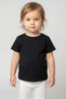 Black Set of 2 Cotton Baby T-Shirts Short Sleeve Comfortable Fit 0-3 Years - 3