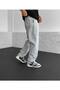 Men's Baggy Jean Pants Ice Blue 100% Cotton - 3