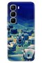 Infinix Hot 60 Pro+ Plus Case Decorative Silicone Printed Cover Cold Village