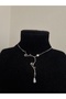 Lalezar Perla Vintage Flower Necklace Steel - 3