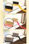 Set of 3 🌟 Cleaning Brush 🌟 Tool for Cleaning Joints 🌟 Natural Gas Cleaner 🌟 Glass Cleaning Cooker - 3