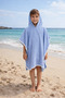 *Export Surplus* Hooded Children's Towel Poncho 100% Premium Cotton – Beach & Pool - Lightweight and Soft-