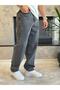 Men's Baggy Fit Jean Trousers Gray Eca039 - 2