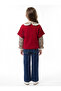 Girl's 3-Piece Top and Bottom Set 3-7 Years 4777 - 2