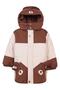 Teddy Bear Printed Coat for 2-5 Years Old - Brown 2-3 Years Old