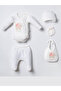 Noor Grace Baby Girl Newborn Boxed Set Long Sleeve 5 Pieces