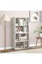 4-Tier Geometric Bookshelf - 2