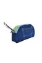Smart Pencil Pouch for Women, Denim Canvas Organizer Case, Slim Utility Storage Pouch, Compact Travel Makeup & Accessories Pouch for Daily Use - 3