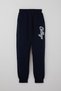 Boys' Tracksuit Set College Wind Style Letter Embroidery 5-10 Years Old, Aqua Green - 3