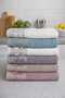 Yonca 30*50 cm 6-Piece Kitchen Towels - Hand and Face Towels - Drying Cloth 100% Cotton - 3