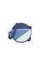 Denim Round Sling Bag for Women, Circular Design Crossbody Bag, Premium Canvas Compact Sling Purse, Stylish Casual Travel Bag for Daily Use - 2
