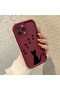 Silicone Material Anti-Fall Phone Case Cat Pattern Compatible with iPhone 16 Pro Max