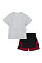 Jordan Mj Dynasty Mesh Patch Set Boys' T-Shirt-Shorts Set 85F561 85F561-023 - 2