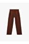 Wide Leg Oversized Sweatpants with Tie-Up Waist and Pockets - 3