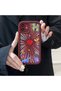 حافظة هاتف من السيليكون باللون الأحمر الداكن بسيطة ومقاومة للصدمات متوافقة مع هاتف Tecno Spark 40 بنمط قلب - 4