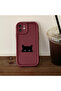 Oppo A5 5g Compatible Shockproof Simple Claret Red Silicone Phone Case Cat Pattern - 5