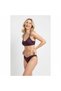 Women's Wire Free Unlined Scoop Bralet Bra and Slip Panties 2 Piece Set Bb2255 - 2