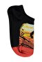 Space 3-Pack Men's Ballerina Socks for Ages 2-12 - 4