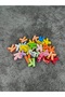 29 Pcs Letter K Mixed Color Stone Embroidered Letter Bracelet Necklace Jewelry Bead - 2