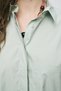 Women's Single Pocket Minimalist Solid Color Shirt - 2