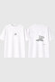 Strong Mind Design Printed White Oversize T-Shirt