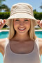 Unisex Cotton Gabardine Bucket Hat Bucket Hat Sun Hat - 7