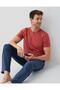 Men's 100% Cotton 3-Piece Pajama Set – Short Sleeve T-Shirt & Patterned Shorts & Pajama Bottoms - 2