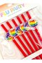 Candy Shop Themed Straw Decoration Set – Colorful Candy Figured Party Straws