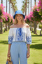 Unisex Cotton Gabardine Bucket Hat Bucket Hat Sun Hat - 5