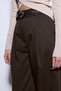 Light Brown Wide Leg Women's Trousers - 3