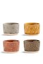 Leaf Ceramic 4-piece Bowl Set - 4