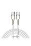 Type-C Data Cable Baseus, 100W, 480Mbps, 2m, White