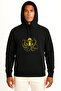 Hooded Steampunk Octopus Diver Hood Unisex Sweatshirt with Chest and Back Print