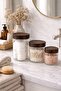3-Piece Jar Set with Lids Acacia Multi-Purpose Glass Set - 6