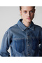 Raw Edge Denim Jacket - 5