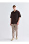 Esvab • Modern & Distinctive Standard Fit Short Sleeve 100% Linen Men's Shirt - 2