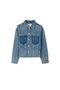 Raw Edge Denim Jacket - 3