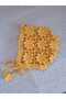 Summer Vintage Design Baby Hat 100% Cotton Yarn-Yellow
