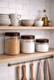 3-Piece Jar Set with Lids Acacia Multi-Purpose Glass Set - 5
