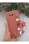 Samsung Galaxy J7 - J7 2015 - J7 Core Compatible Floral Hand-Held Laser Cut Shiny Case - 2